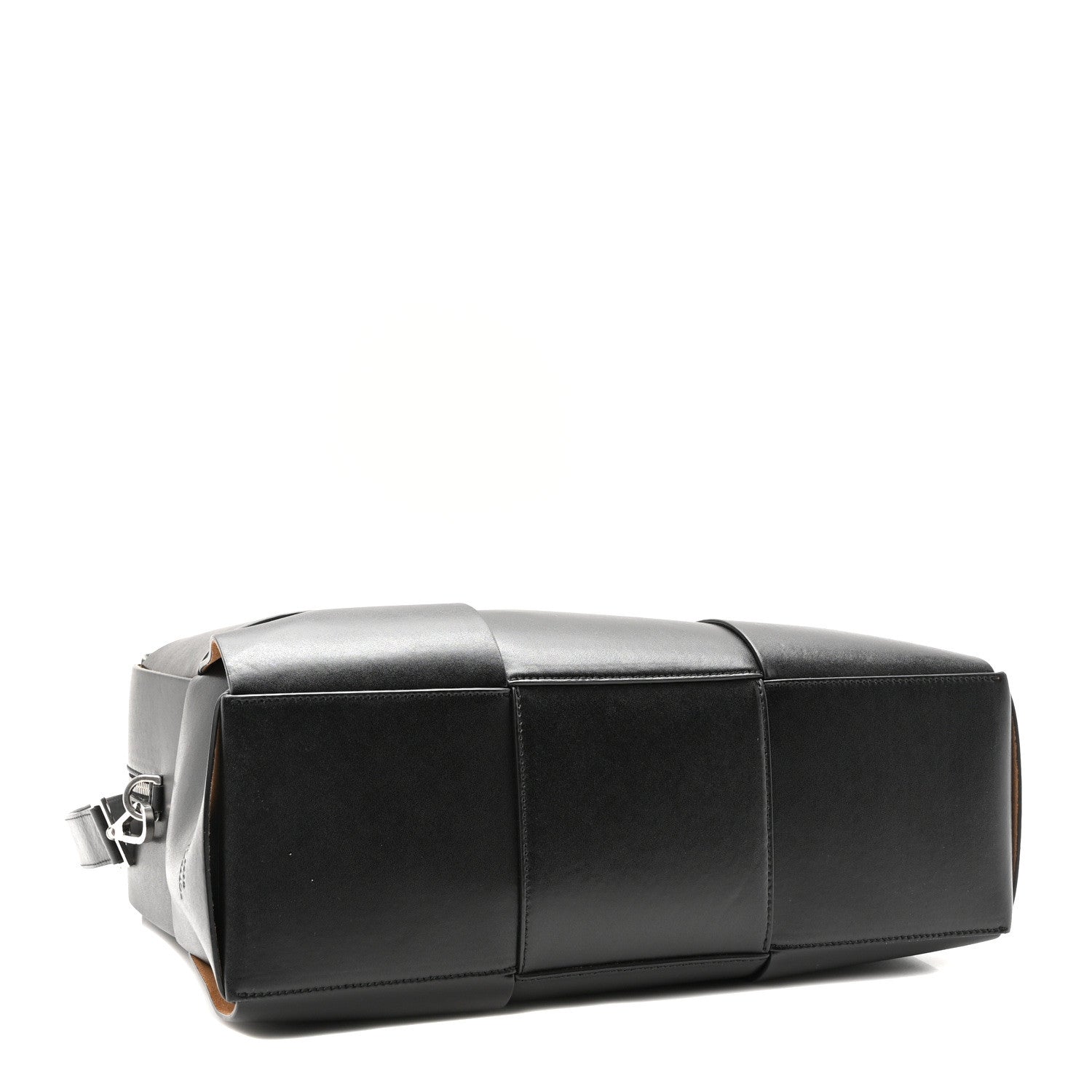 Bottega Veneta Calfskin Maxi Intrecciato Arco Briefcase Black 4 of 9