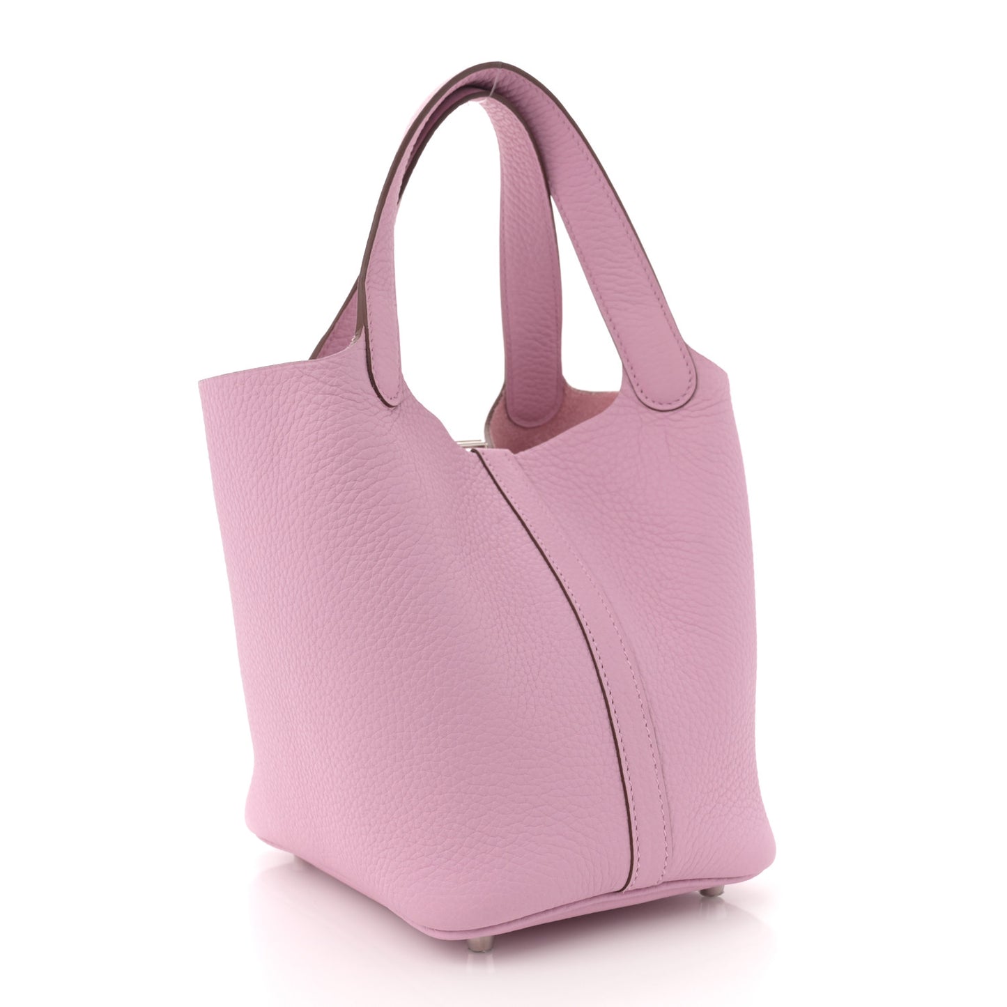 Taurillon Clemence Picotin Lock 18 PM Mauve Sylvestre