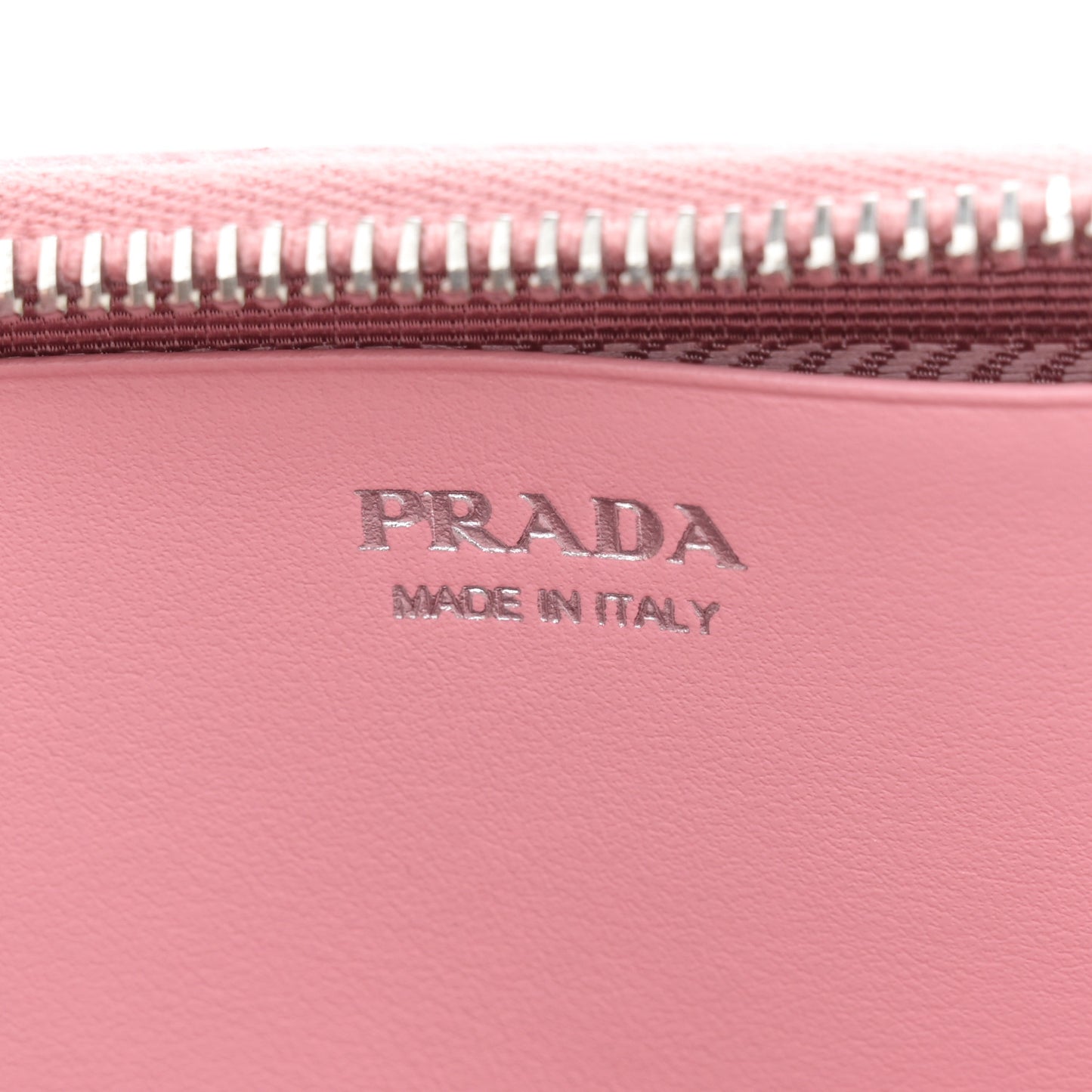 Saffiano Mini Triangle Crossbody Pouch Petalo