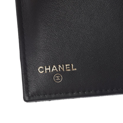 Chanel Caviar Quilted Medium Boy Flap Wallet Black 6 of 9