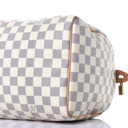 Louis Vuitton Damier Azur Speedy 30 9 of 10