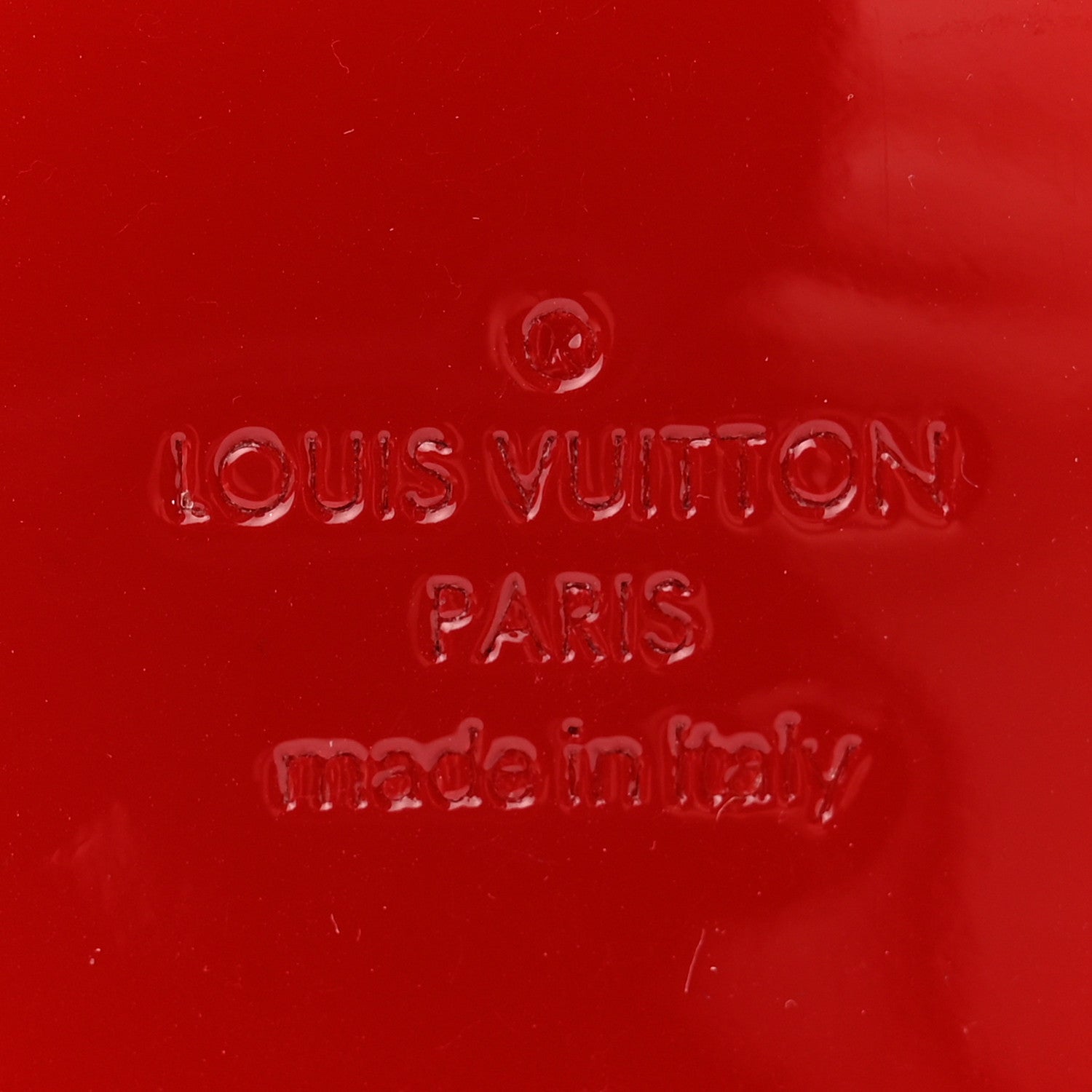 Louis Vuitton Patent Calfskin Monogram Cherrywood BB Scarlet 6 of 10