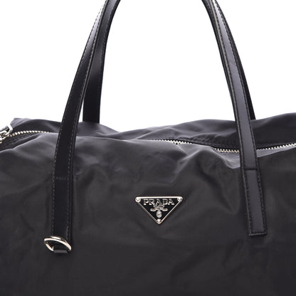 Prada Tessuto Nylon Cervo Lux Bowler Black 9 of 9
