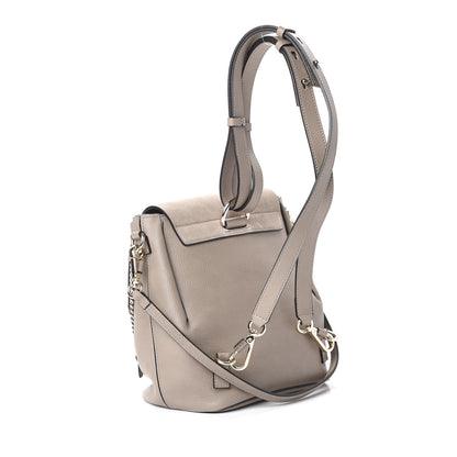 Chloe Suede Calfskin Small Faye Backpack Motty Grey 2 of 8