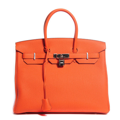 Hermes Togo Birkin 35 Feu 1 of 27