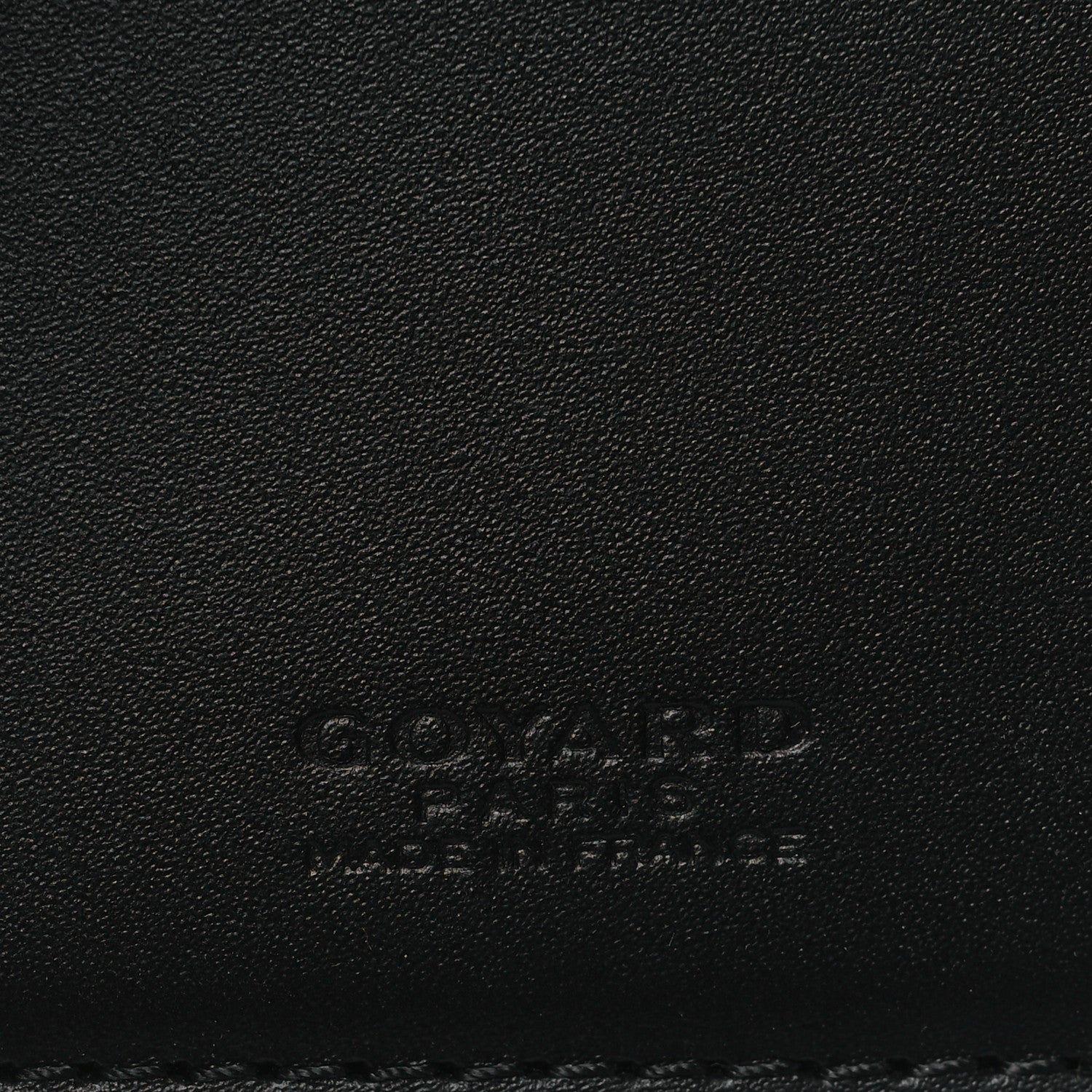 Goyard Goyardine Saint Pierre Card Holder Black 6 of 7