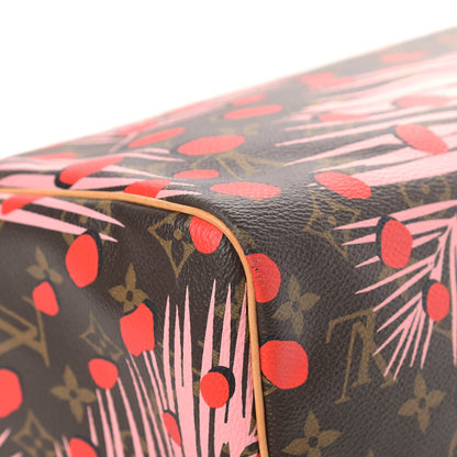 Louis Vuitton Monogram Jungle Dots Speedy 30 Sugar Pink Poppy 10 of 15