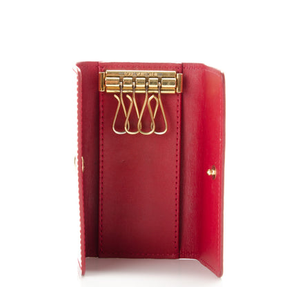 Louis Vuitton Vernis Multicles 4 Key Holder Pomme D'Amour 5 of 7