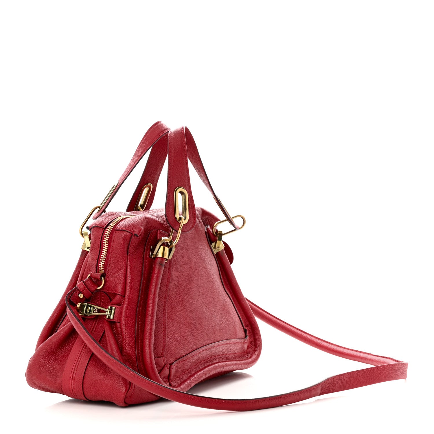 Chloe Calfskin Medium Paraty Acerola 3 of 13