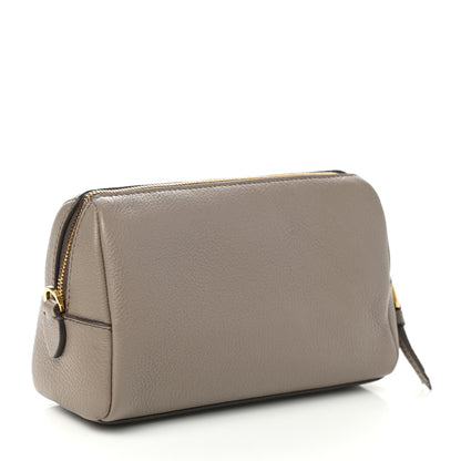 Prada Vitello Daino Cosmetic Pouch Argilla 3 of 9
