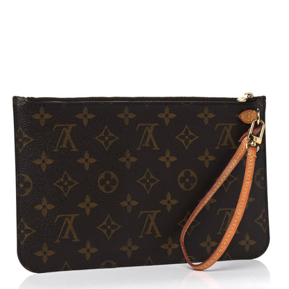 Louis Vuitton Monogram Neverfull MM GM Pochette 2 of 9