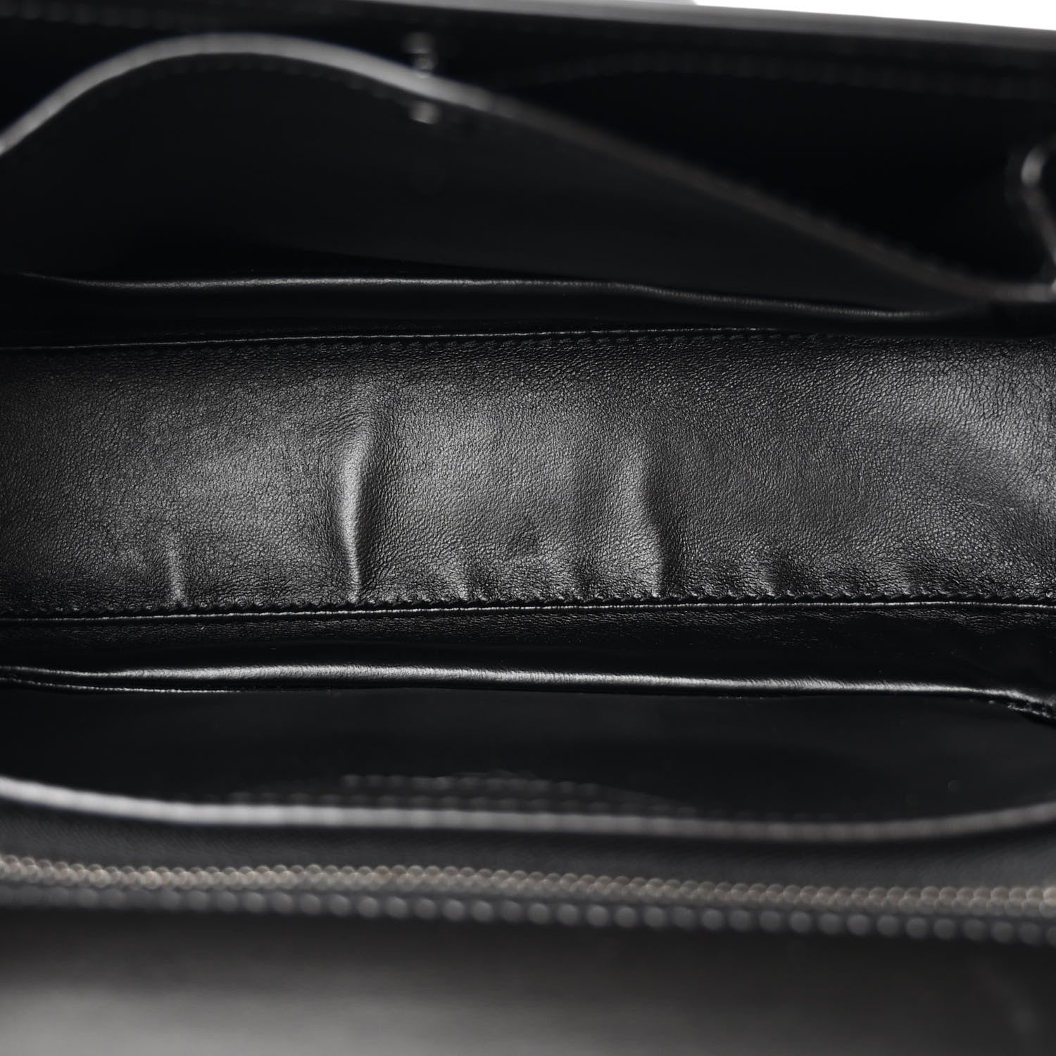 Gucci Boarded Dyana Lux Calfskin Web Monochrome Medium Bamboo 1947 Top Handle Bag Black 5 of 10