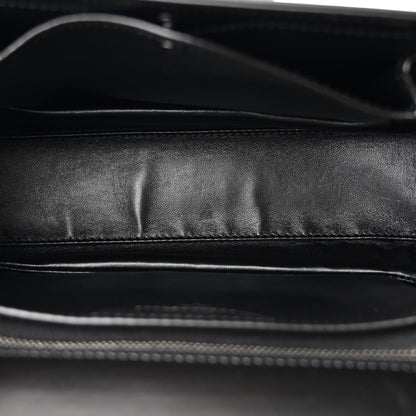 Gucci Boarded Dyana Lux Calfskin Web Monochrome Medium Bamboo 1947 Top Handle Bag Black 5 of 10