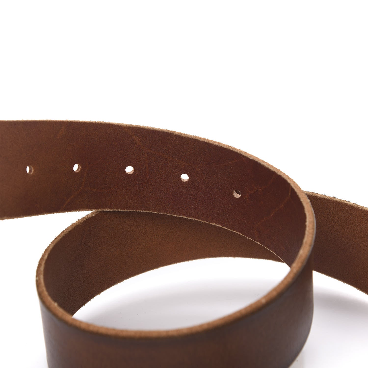 Gucci Faded Calfskin Double G 40mm Belt 70 28 Cuir 3 of 5