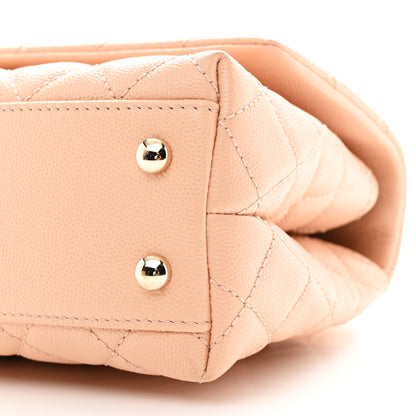 Chanel Caviar Quilted Mini Coco Handle Flap Light Pink 11 of 11