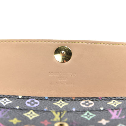 Louis Vuitton Monogram Multicolor Sarah Wallet Black Grenade 7 of 10