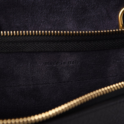 Celine Grained Calfskin Nano Belt Bag Black 10 of 10