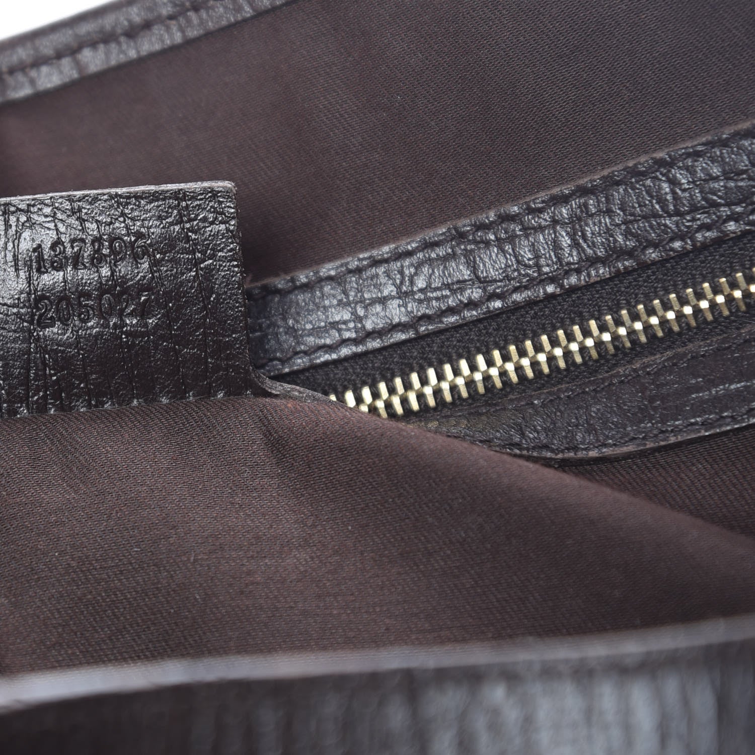Gucci Monogram Medium Jolicoeur Tote Dark Brown 7 of 19
