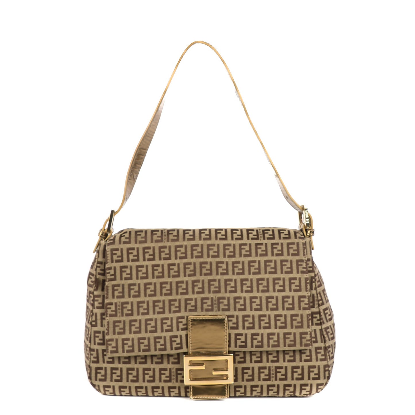 Patent Zucchino Mama Baguette Tobacco Beige
