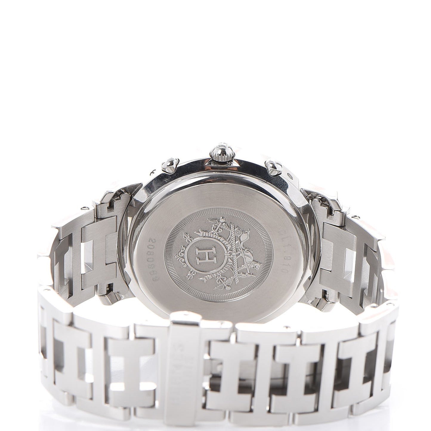 Stainless Steel 38mm Clipper Chronograph Quartz Watch