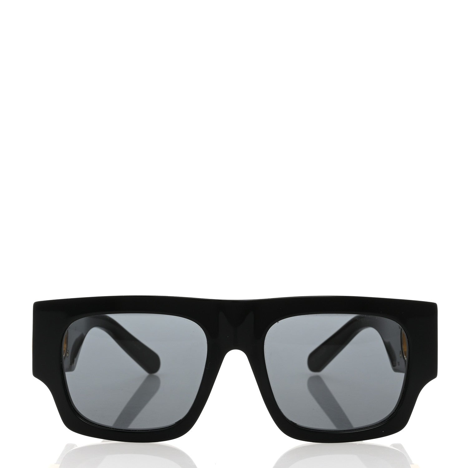 Louis Vuitton Acetate LV Link Square Sunglasses Z1478W Black 2 of 7