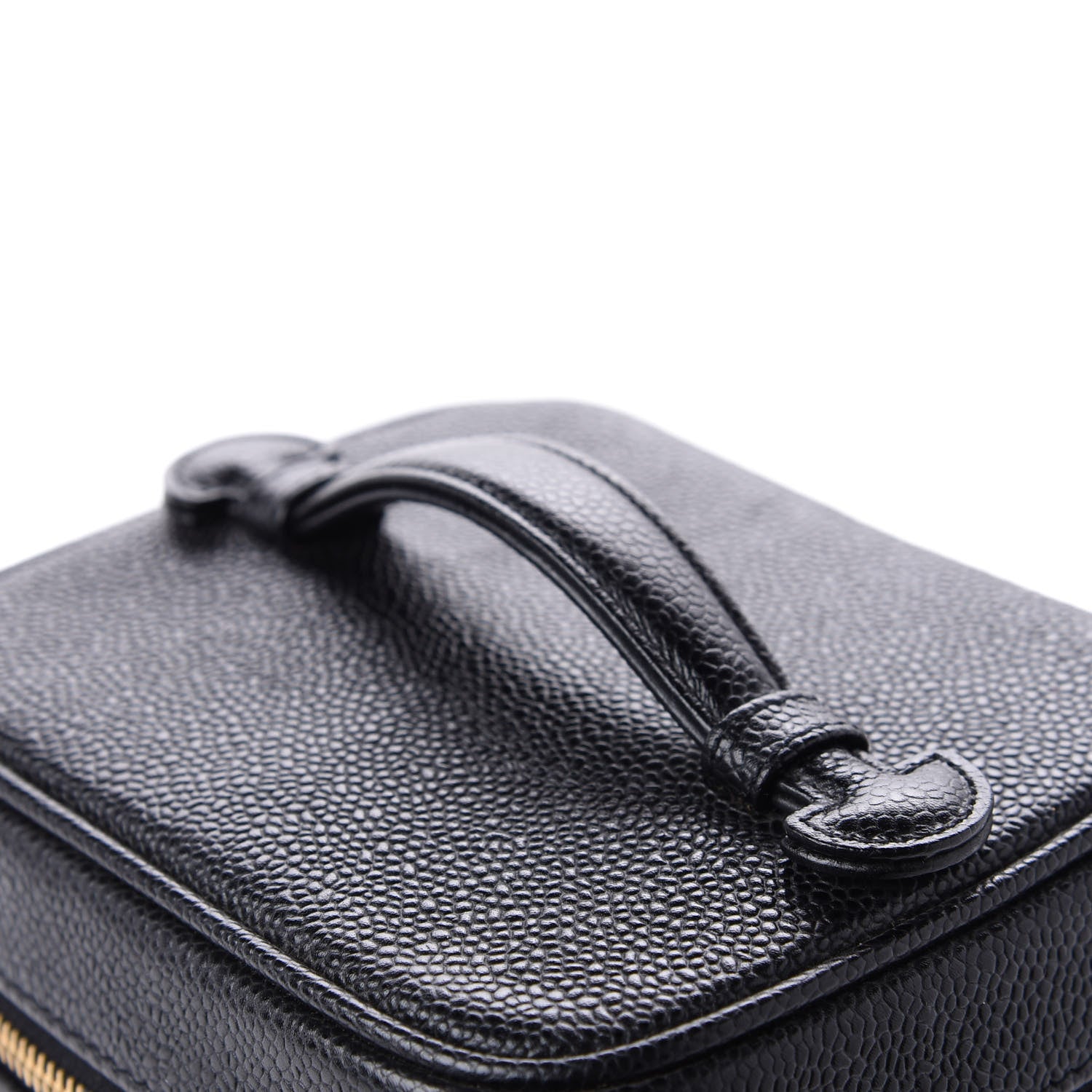 Chanel Caviar Vanity Cosmetic Case Black 11 of 12