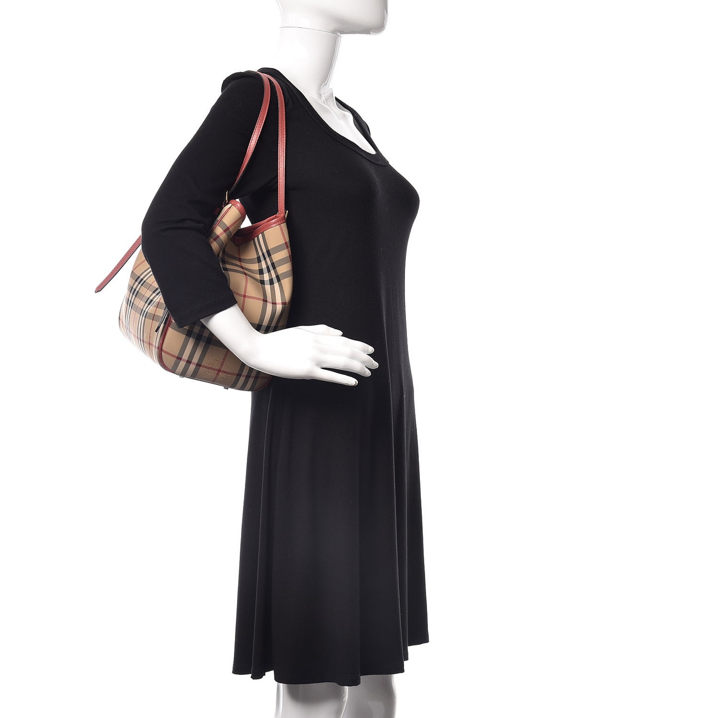 Horseferry Check Small Canterbury Tote Antique Rose