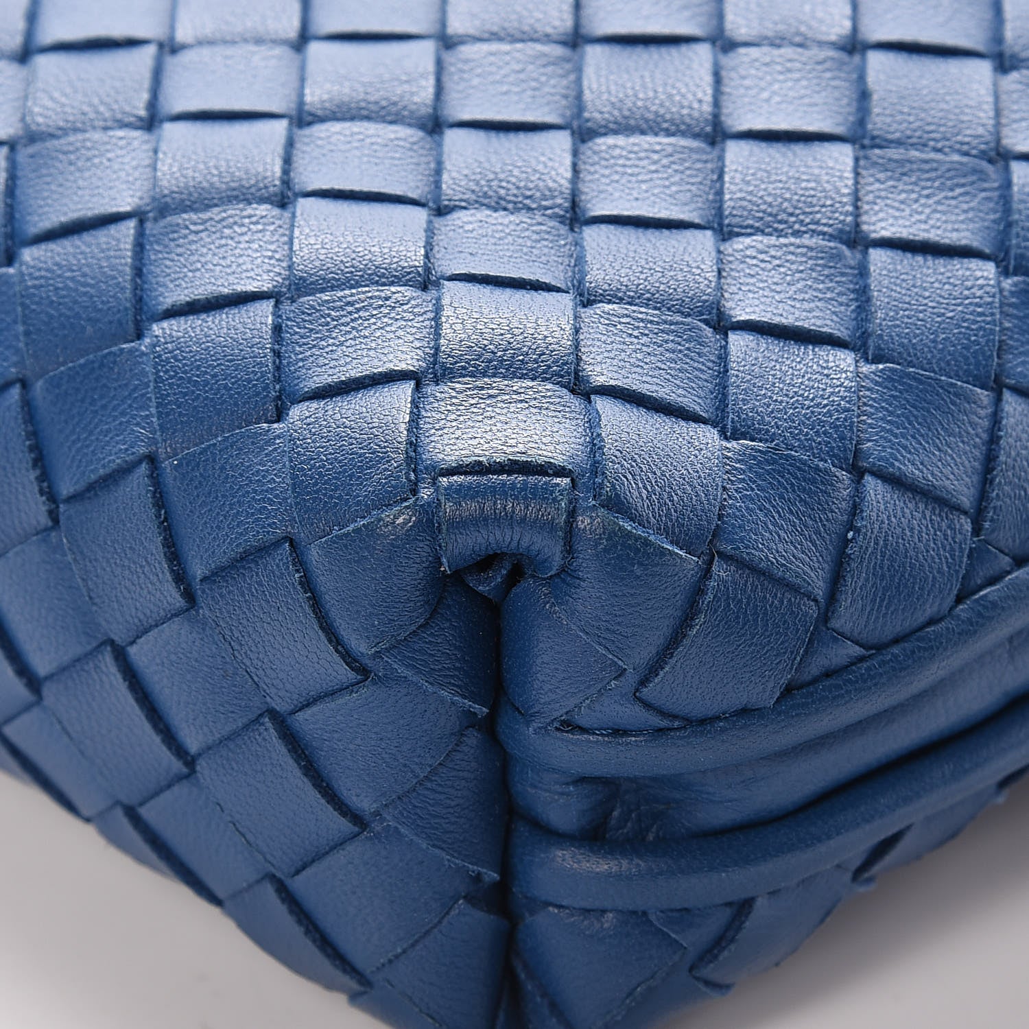 Bottega Veneta Nappa Intrecciato Pillow Crossbody Messenger Bleuette 13 of 13