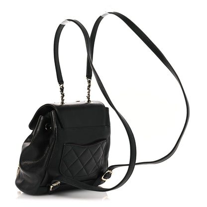 Chanel Caviar Quilted Mini Business Affinity Backpack Black 3 of 10