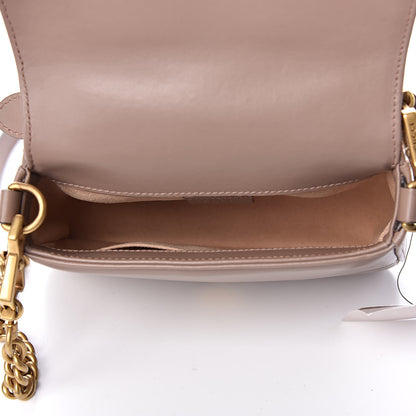 Gucci Calfskin Matelasse Mini GG Marmont Top Handle Shoulder Bag Porcelain Rose 5 of 10