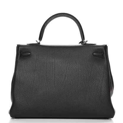 Hermes Togo Kelly Retourne 35 Black 32 of 32