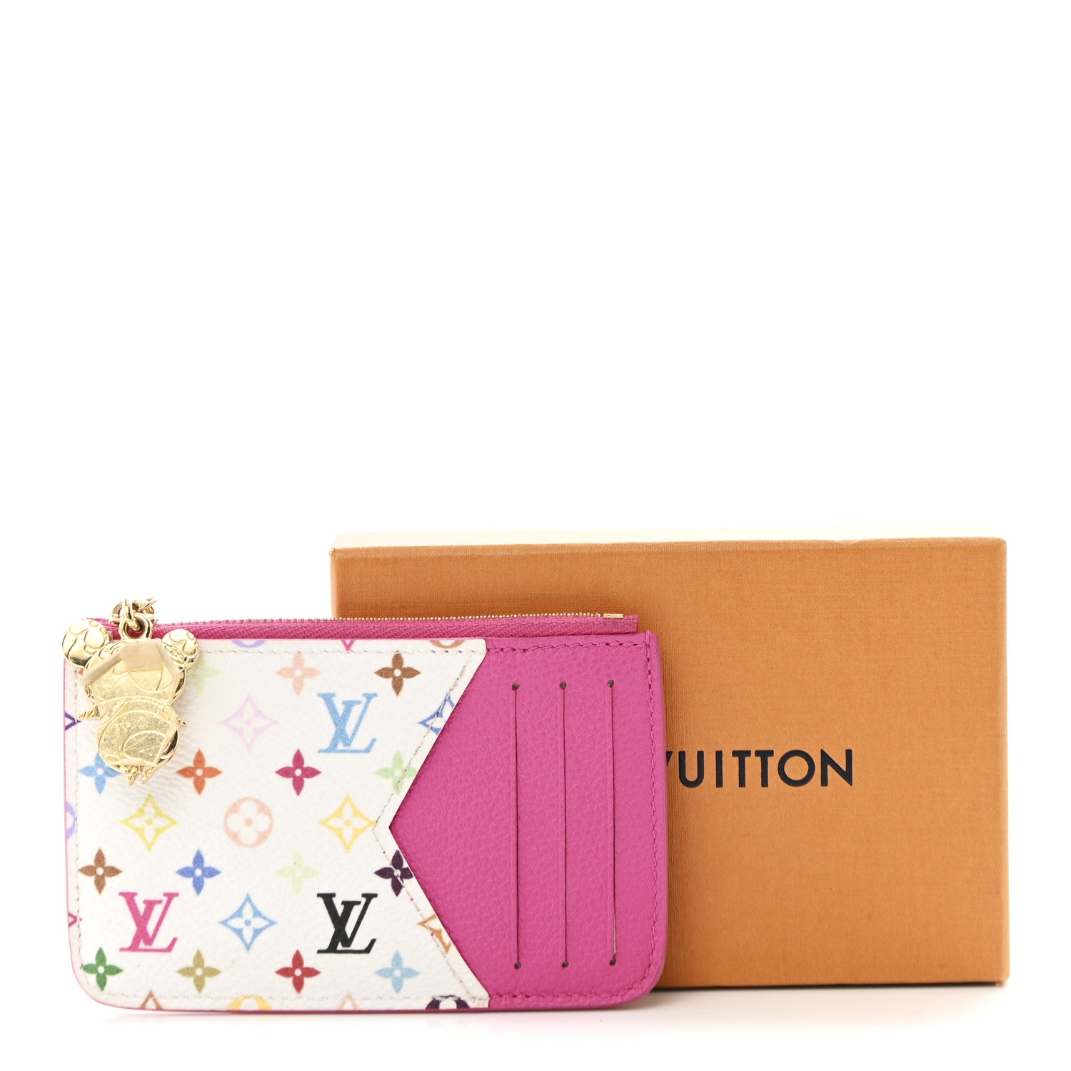 Louis Vuitton LV X TM Monogram Romy Card Holder Kawaii Pink 7 of 7