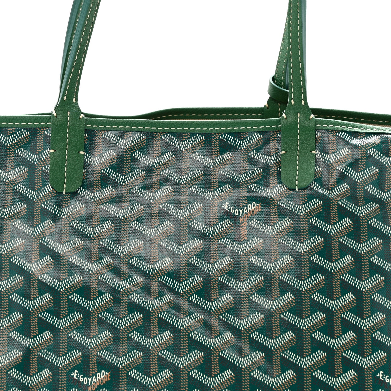 Goyard Goyardine Saint Louis PM Green 9 of 12