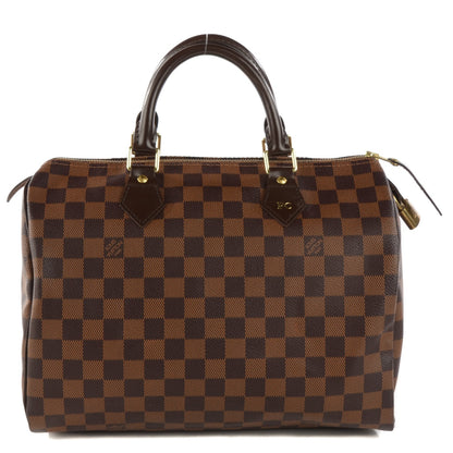 Louis Vuitton Damier Ebene Speedy 30 1 of 8