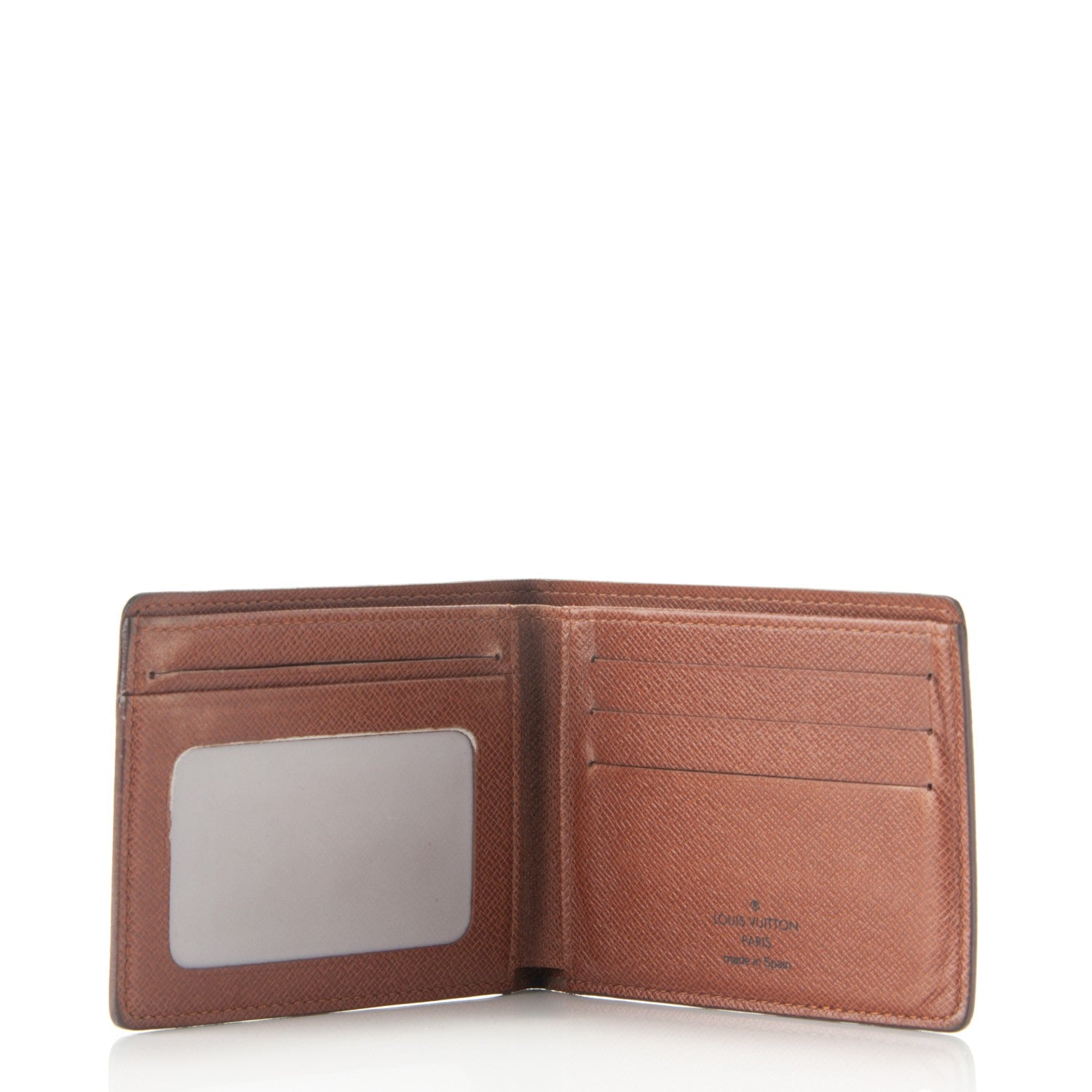 Louis Vuitton Monogram Mens Porte-Billets 3 Card Billfold Wallet 5 of 8