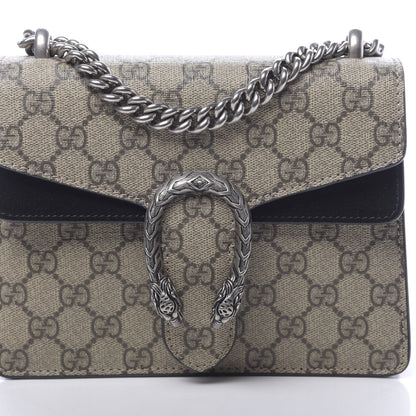 Gucci GG Supreme Monogram Mini Dionysus Shoulder Bag Black 12 of 12