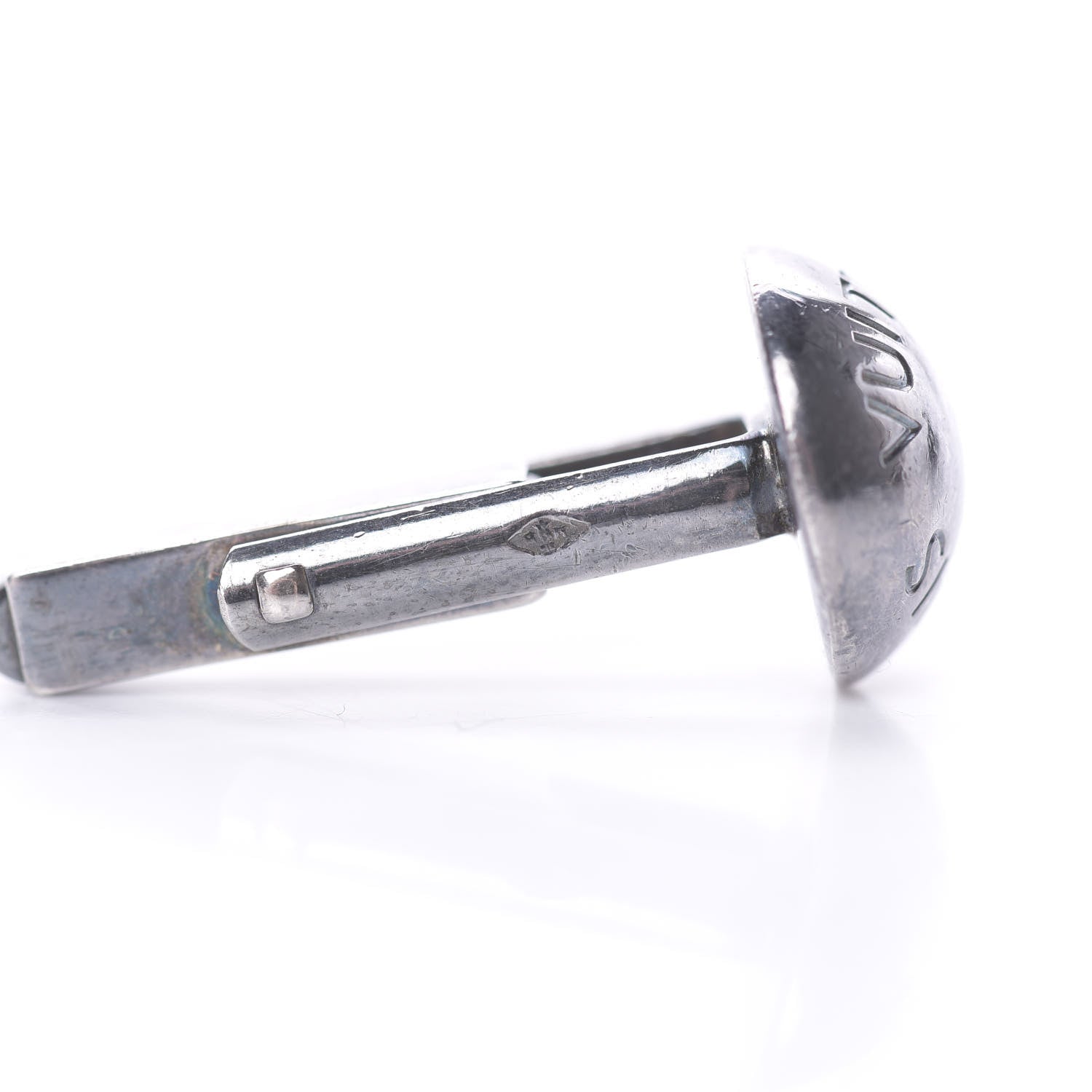 Louis Vuitton Clou Rivet Cufflinks Silver 4 of 5