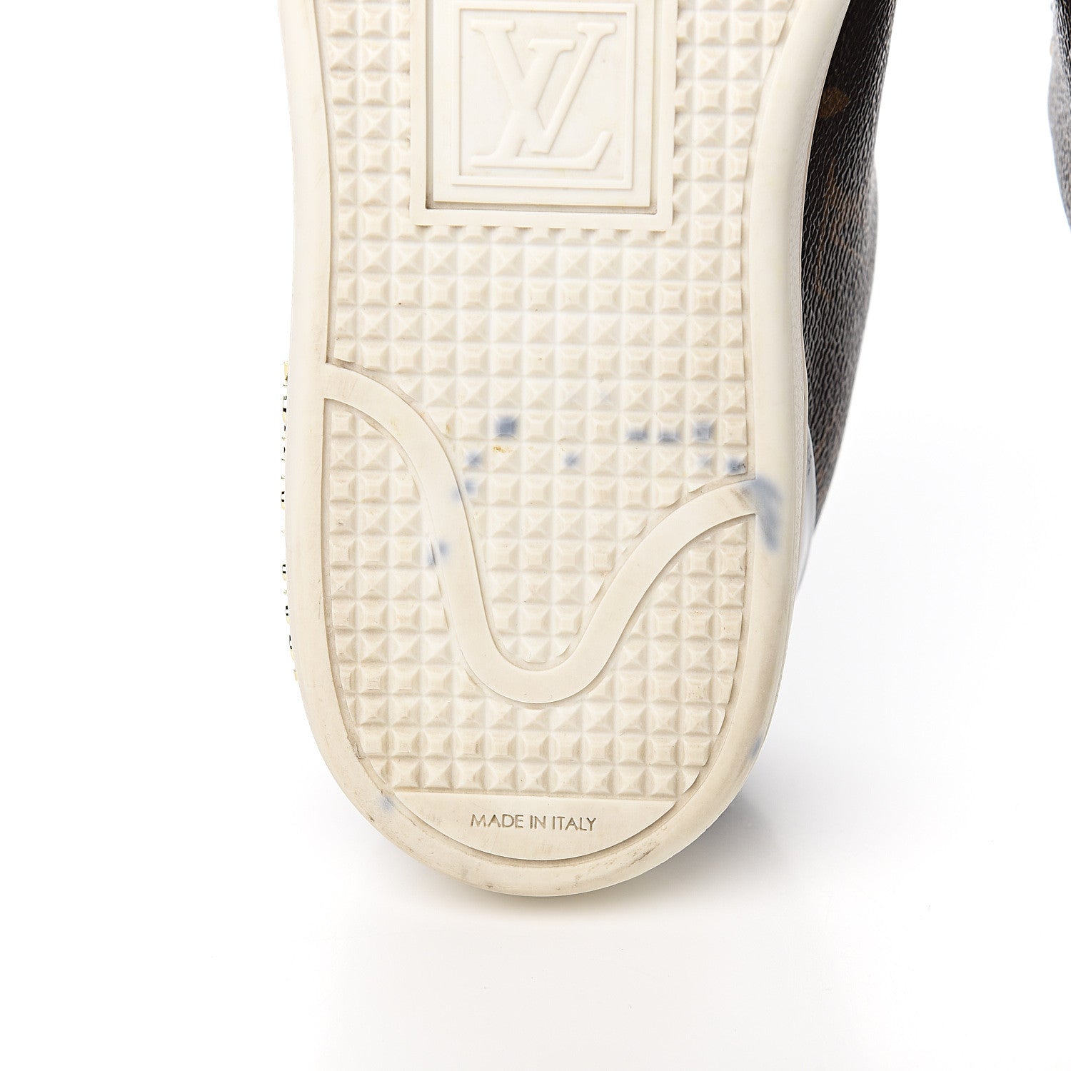 Louis Vuitton Patent Monogram Frontrow Sneakers 37 7 of 12