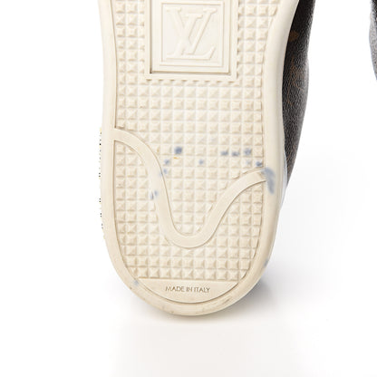 Louis Vuitton Patent Monogram Frontrow Sneakers 37 7 of 12