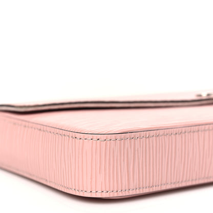 Louis Vuitton Epi Pochette Felicie Rose Ballerine 9 of 11