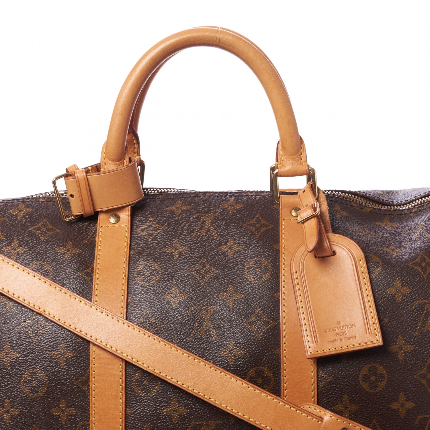 Louis Vuitton Monogram Keepall Bandouliere 55 6 of 10