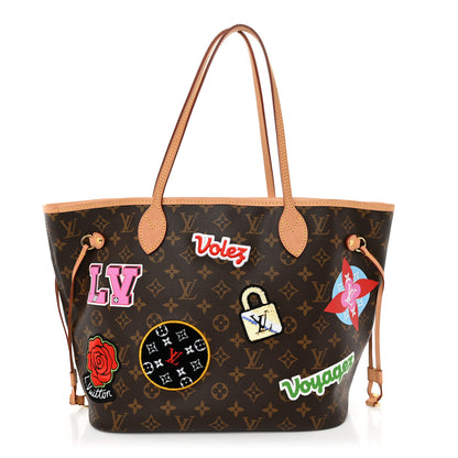 Louis Vuitton Monogram Travel Stickers Neverfull MM 1 of 11
