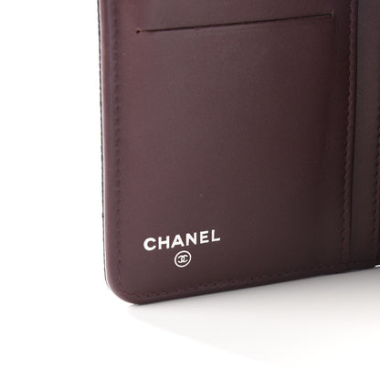 Chanel Caviar Quilted Yen Wallet Black 7 of 9