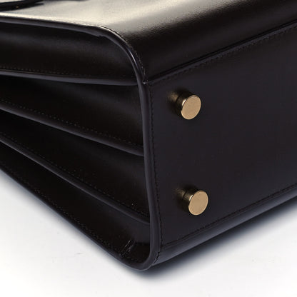 Saint Laurent Calfskin Baby Sac De Jour Chocolate 8 of 10