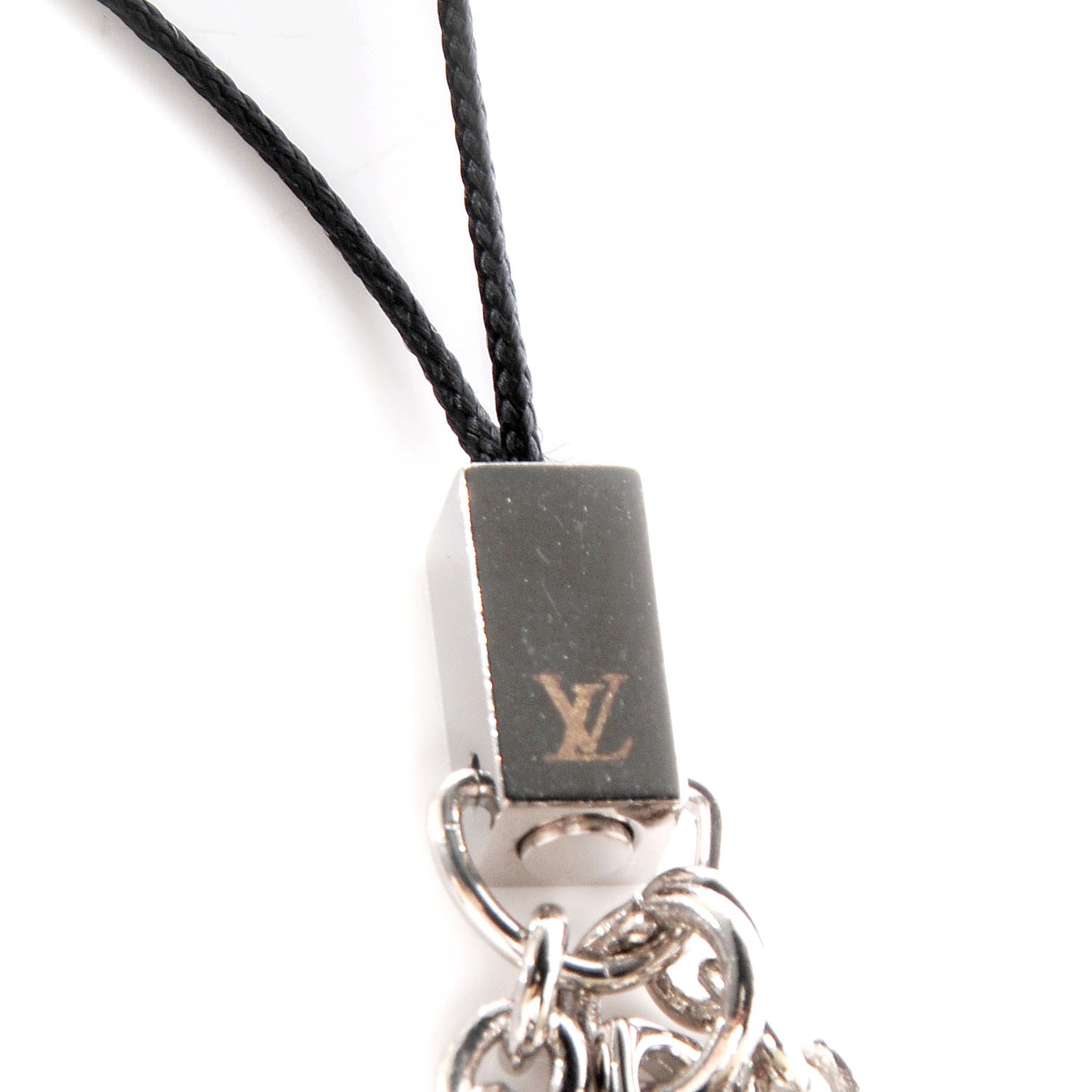 Mini Lin Cell Phone Charm Black