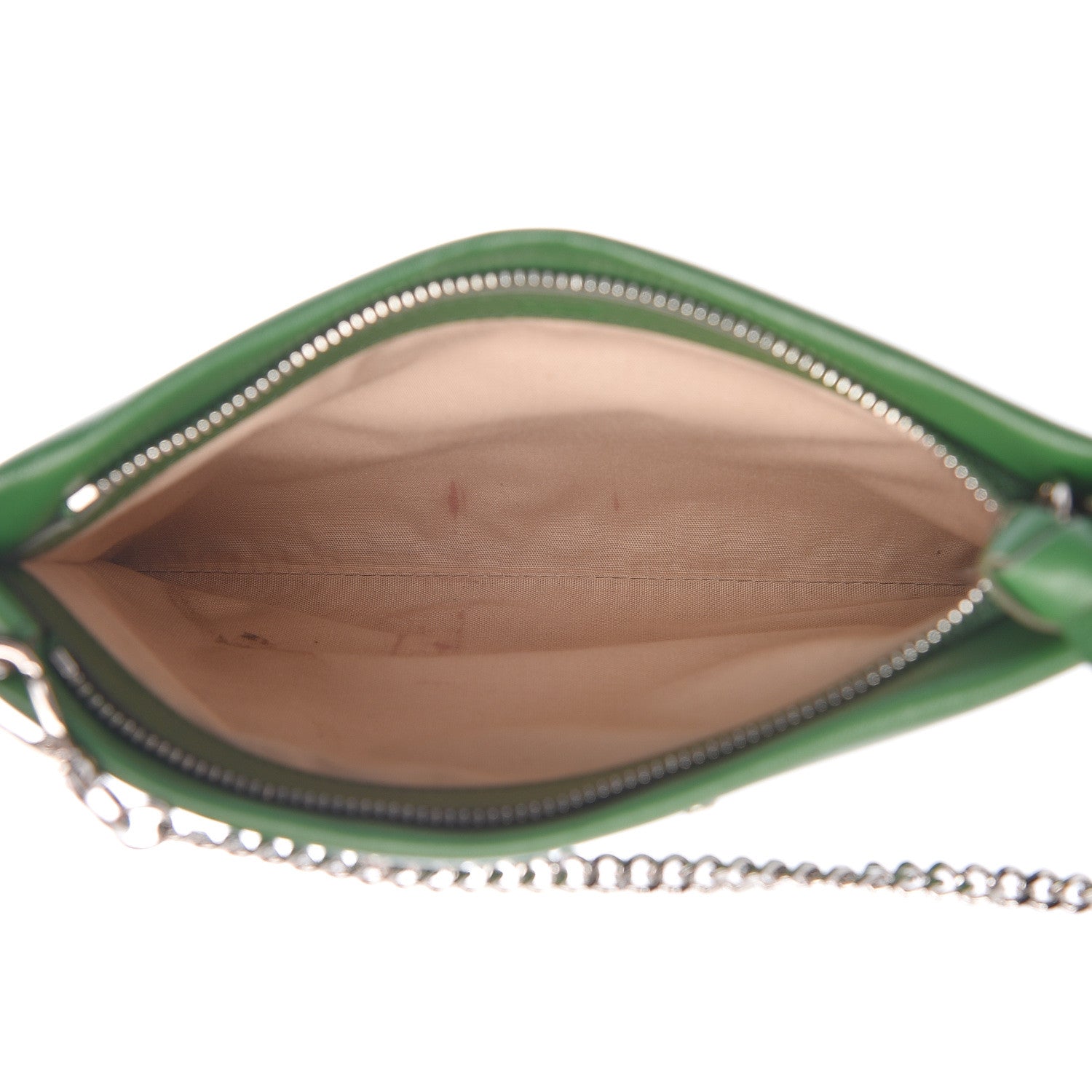 Chloe Calfskin Mini Roy Chain Pouch Green 5 of 13