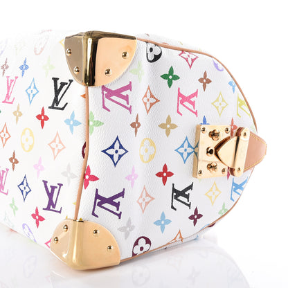 Louis Vuitton Monogram Multicolor Speedy 30 White 6 of 11