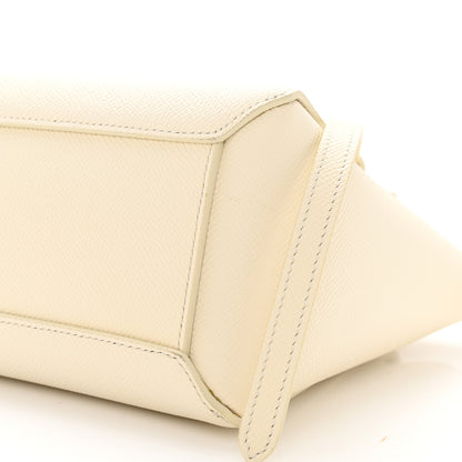 Celine Grained Calfskin Nano Belt Bag White 10 of 10