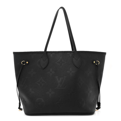 Louis Vuitton Empreinte Monogram Giant Neverfull MM Black 1 of 13
