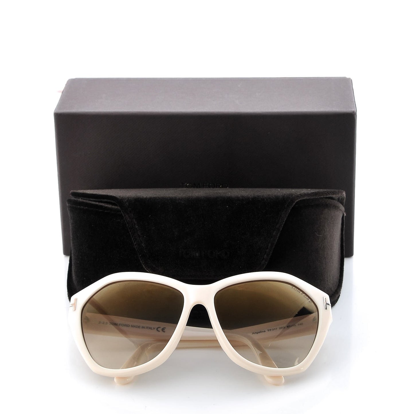 Angelina Sunglasses TF317 Off White